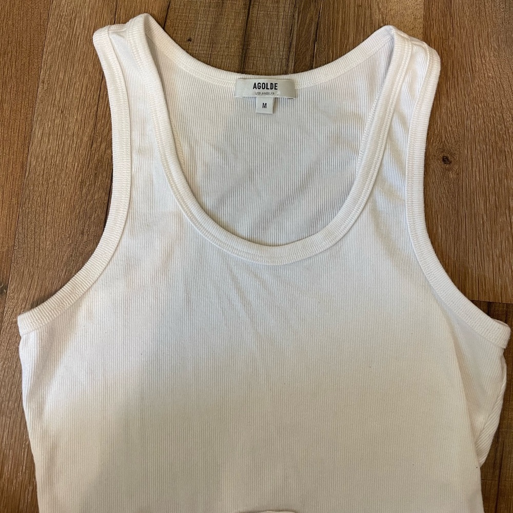 AGOLDE RIBBED BODYSUIT